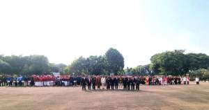 IKBT-BA Semarakkan Upacara HUT Ke-81 RI di Monumen Pancasila Sakti
